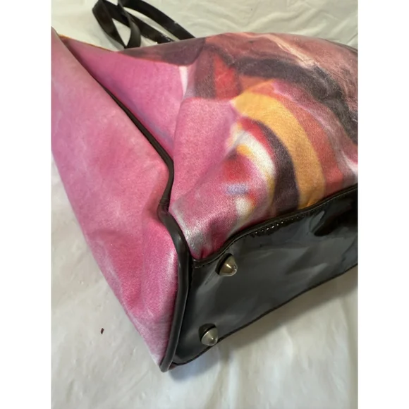 Anya Hindmarch Pink Dog Print Tote - Picture 10 of 15